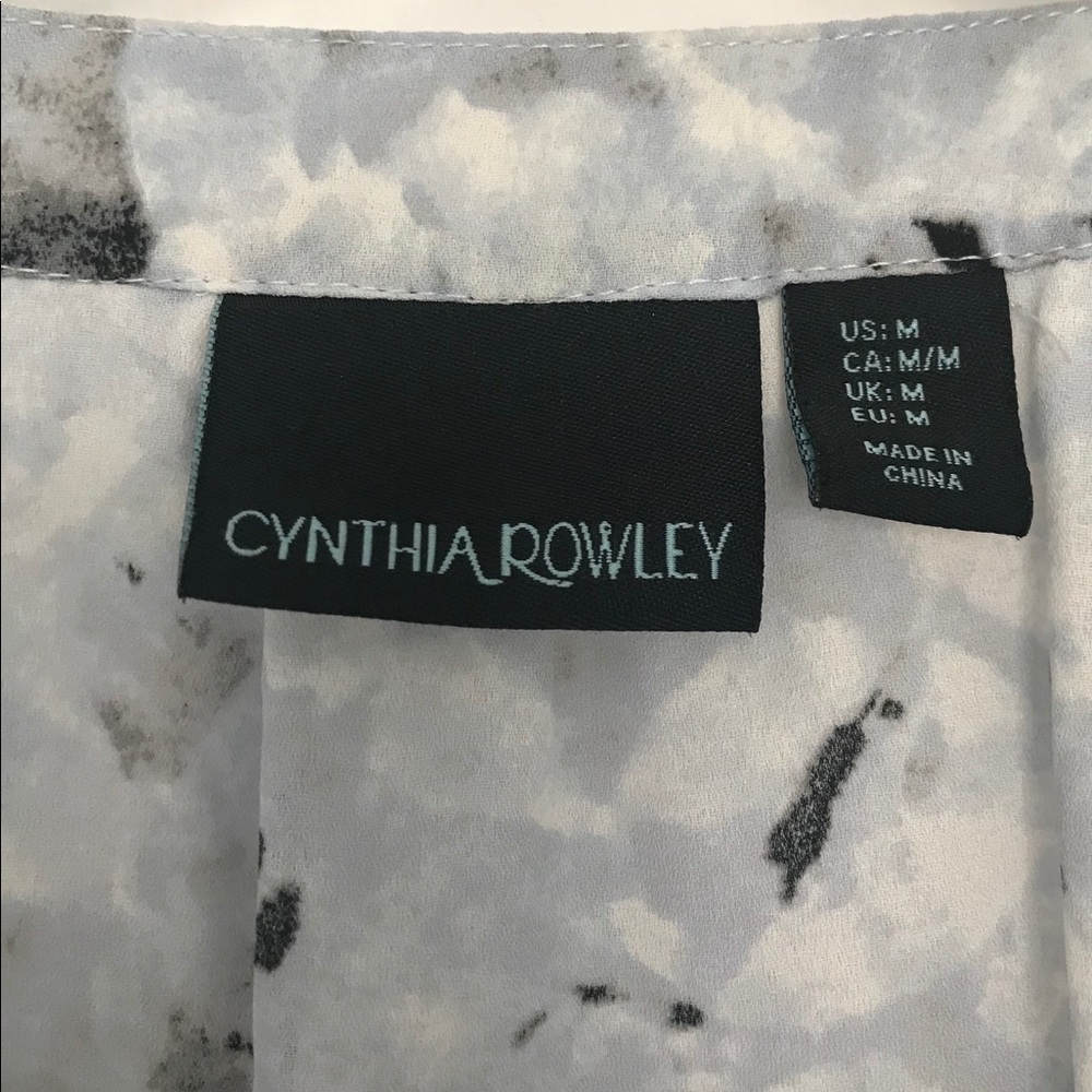 CYNTHIA ROWLEY BLOUSE - Picture 5 of 5